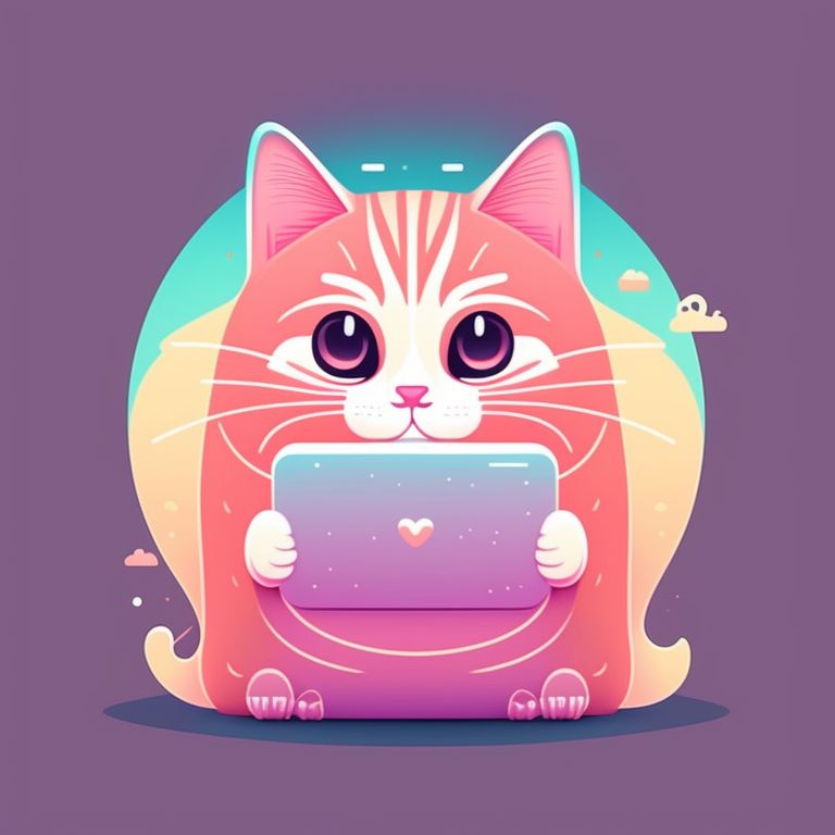 arthurjustin: Cat, Chat bubble, AI