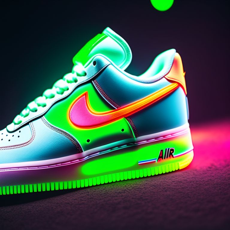 Nike hotsell af1 neon