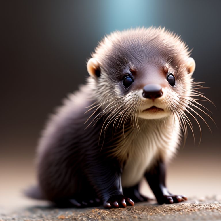 mamacess: Baby otter holding a shell