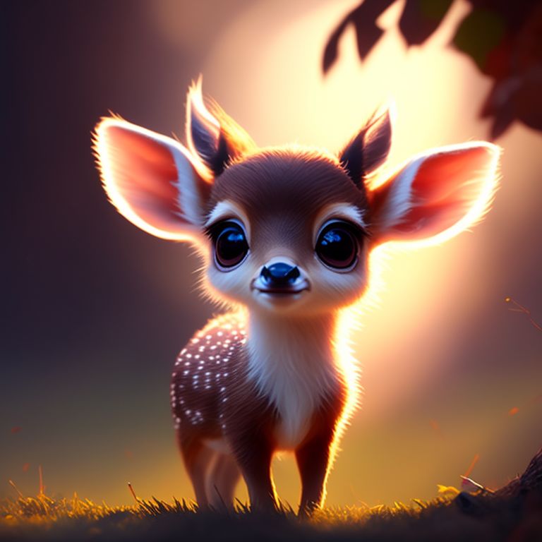 cute baby deer