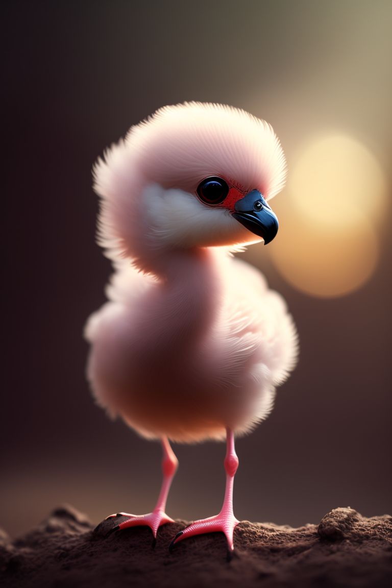 real baby flamingos
