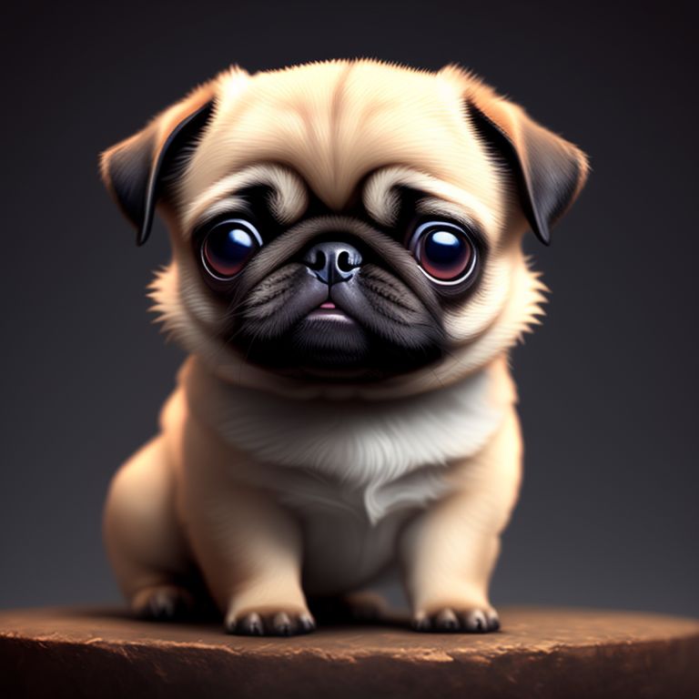 sveltebear650 pug dog with colla