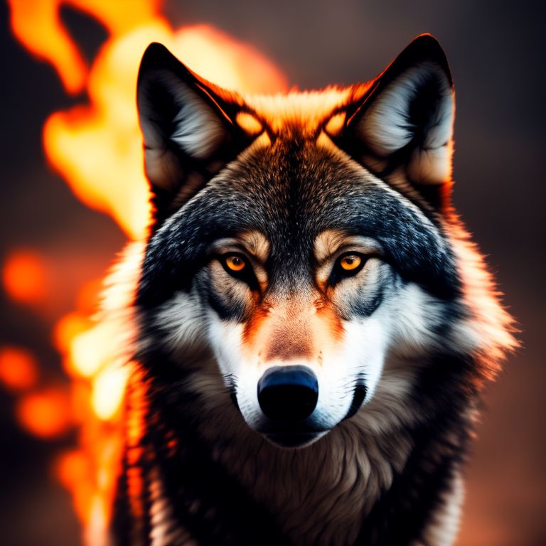 rare wolf eye colors