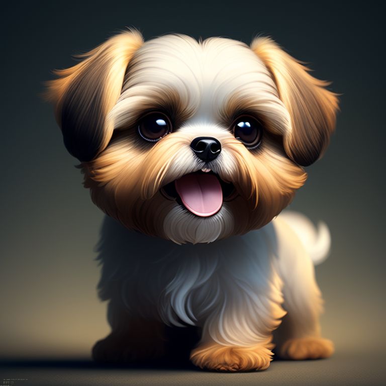 Shih tzu hot sale smile