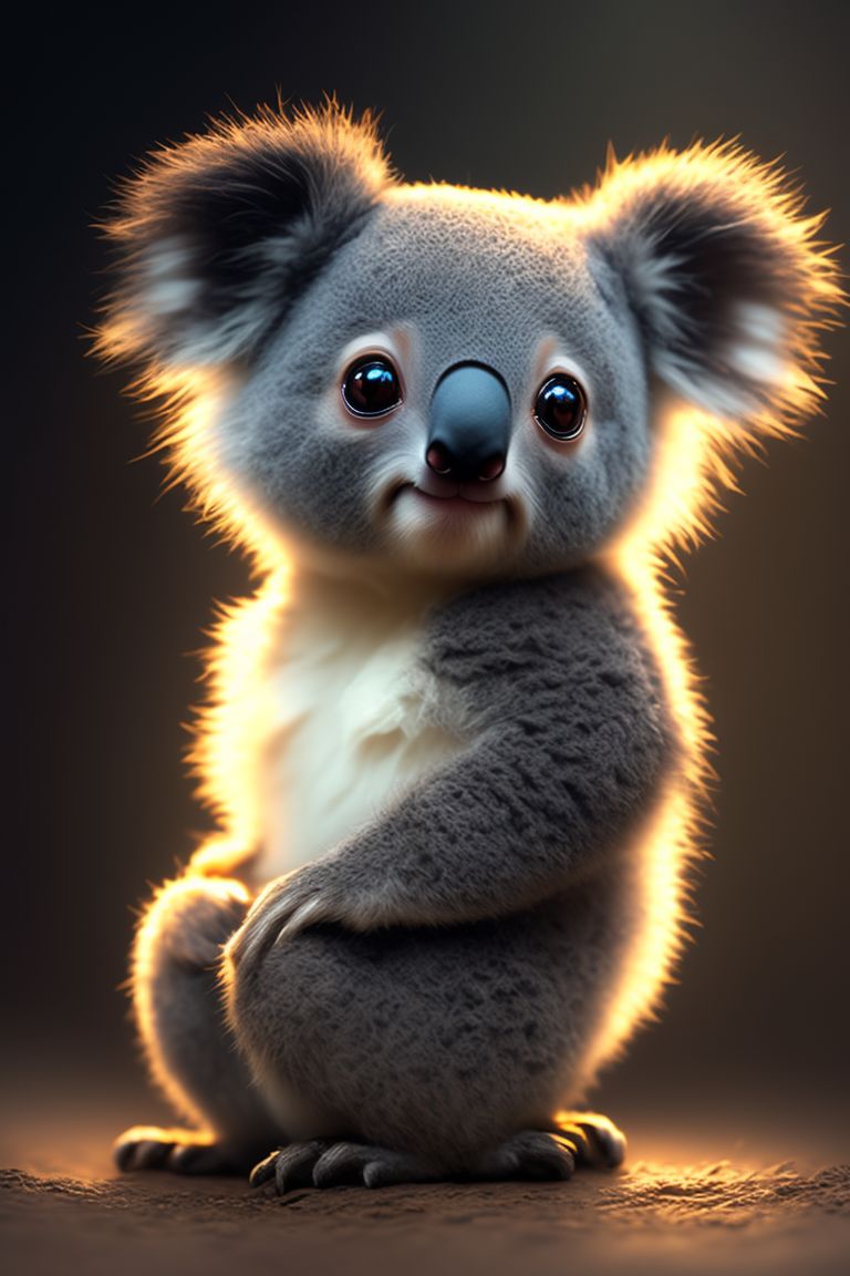 idle-turtle85: A cute baby koala
