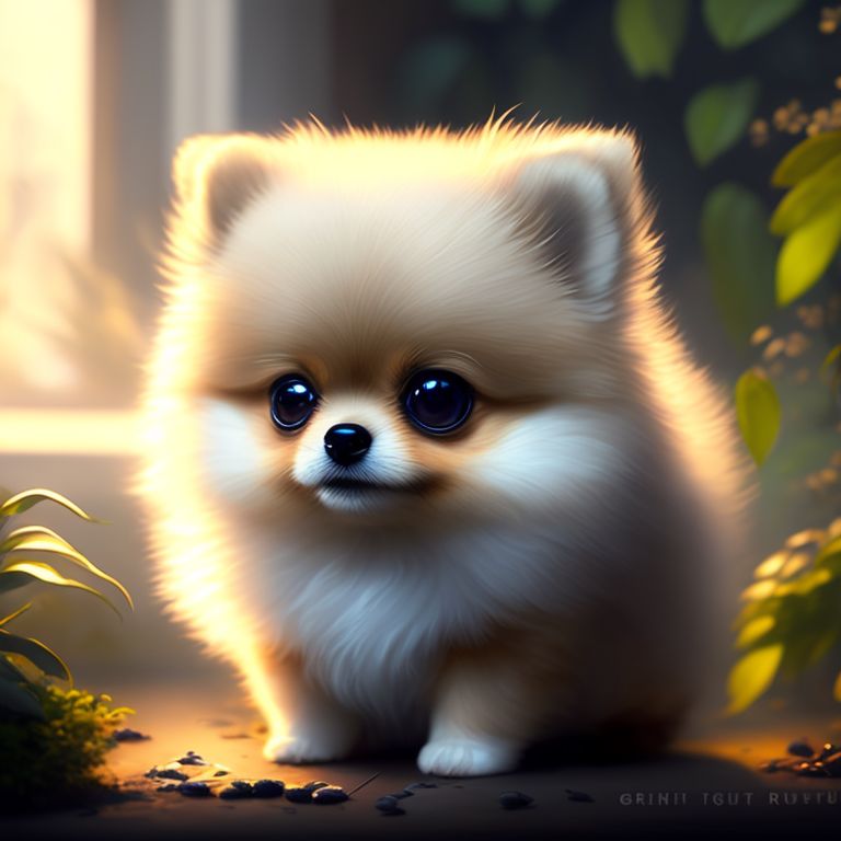 cute pomeranian wallpaper