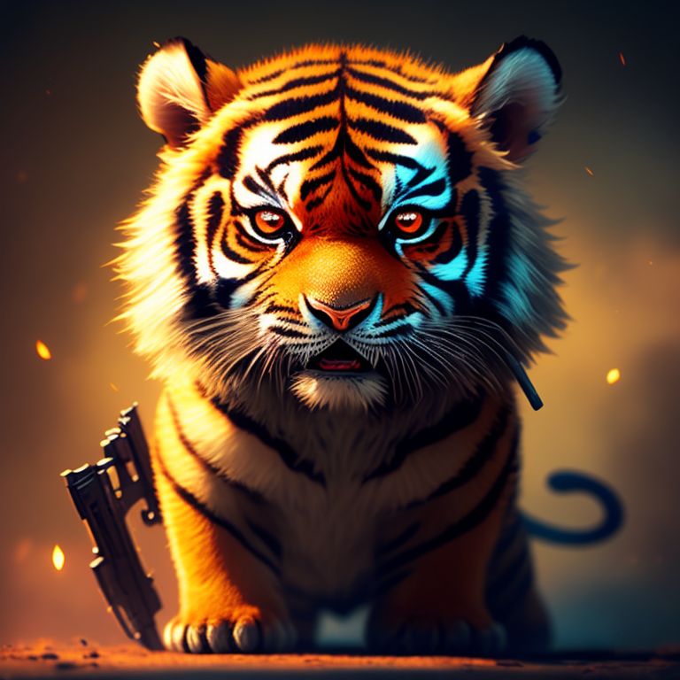 hd angry tiger