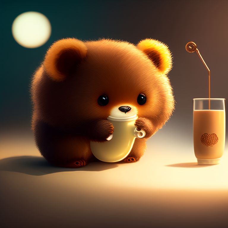 wiggly-gnu216: Cute positive Brown teddy bear