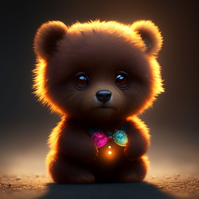 wiggly-gnu216: Cute positive Brown teddy bear