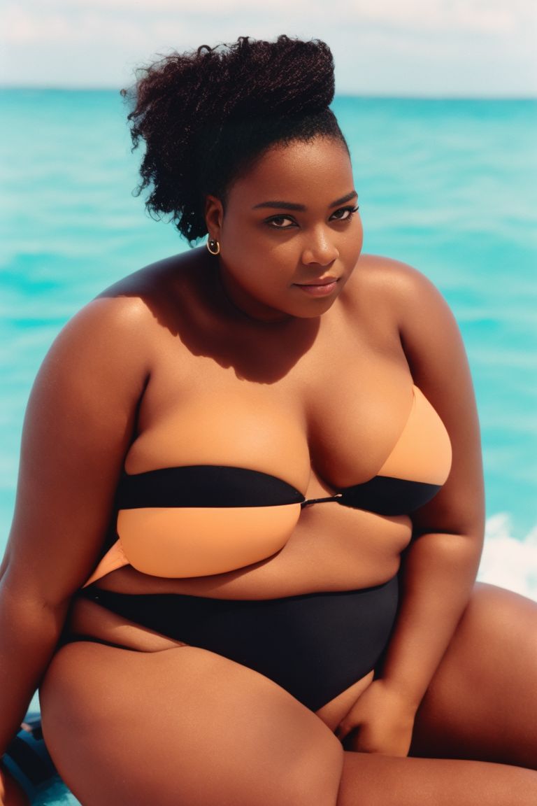 Fat girl in hot sale bikini