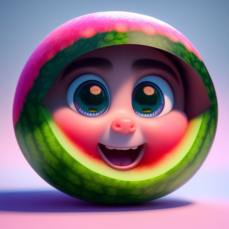 Watermelon Character