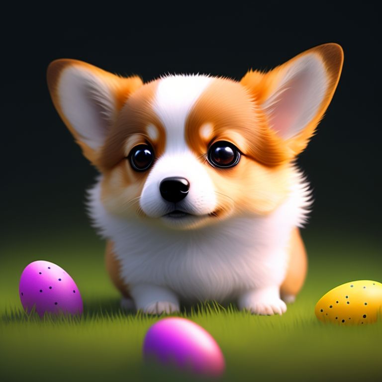 Easter corgi store