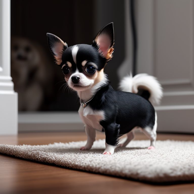 Black short 2025 haired chihuahua