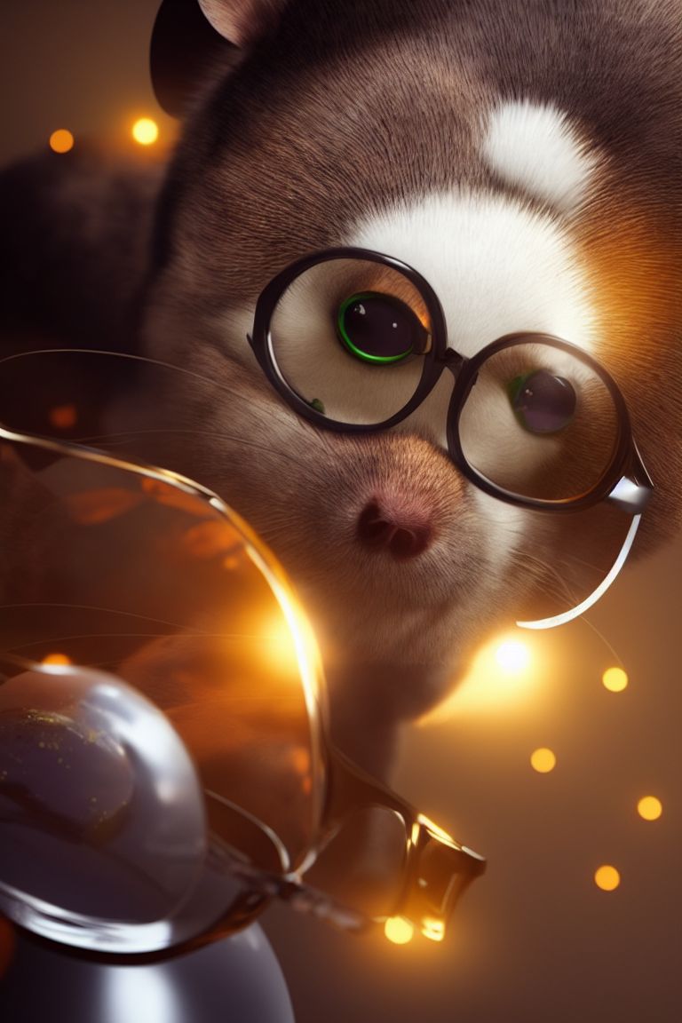 single-gull987: mouse with glasses