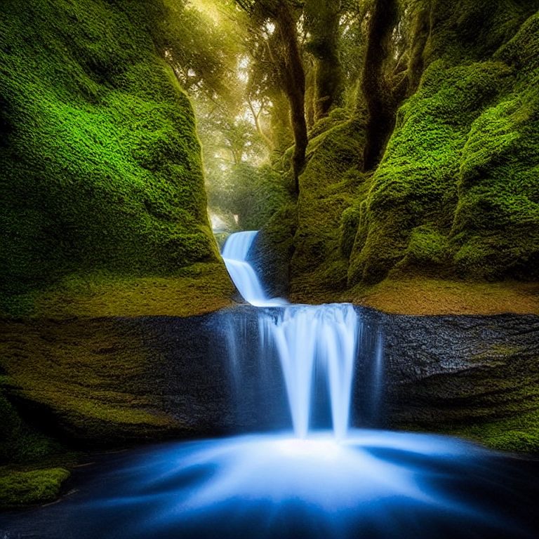 yummy-deer333: Enchanted Waterfall.