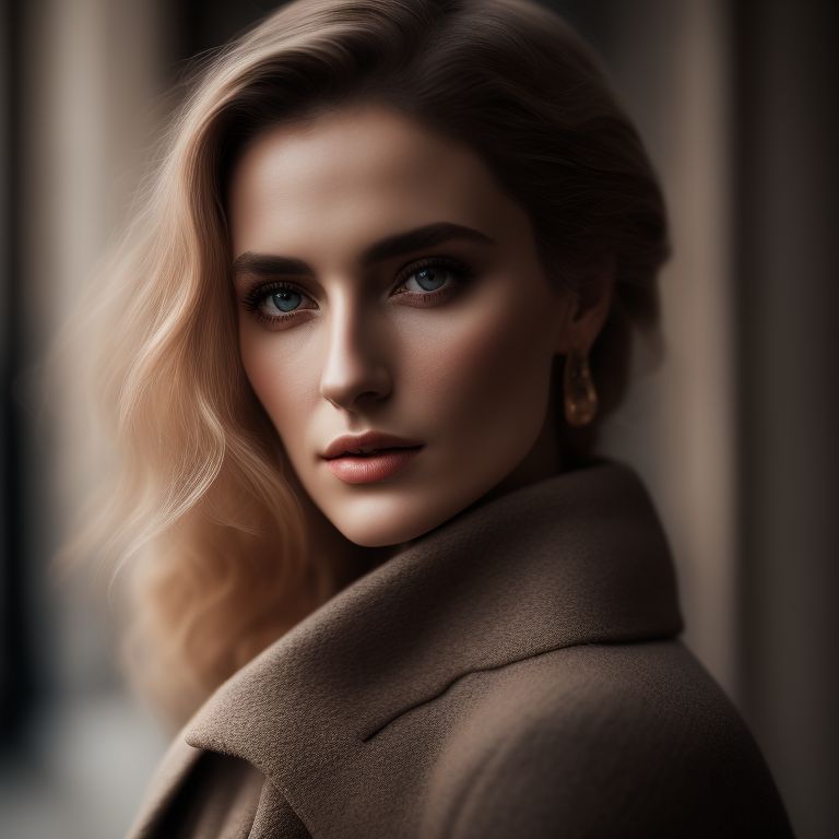 A-illustrations: realistic french woman