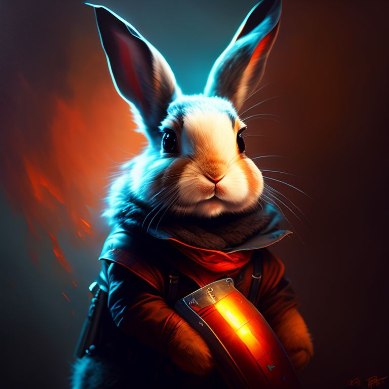 yummy-crane424: Bunny cute with carrot