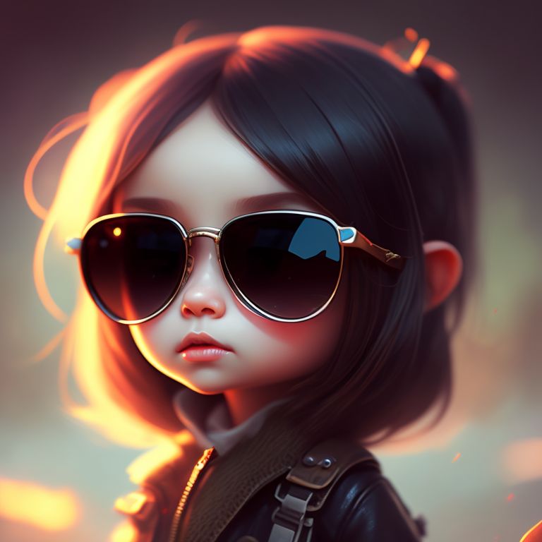 Cute girl hotsell with sunglass