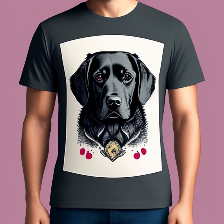 dog wearing t shirt clipart