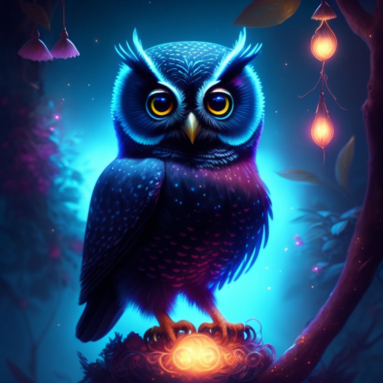 Mighty Owl Glow in the Dark