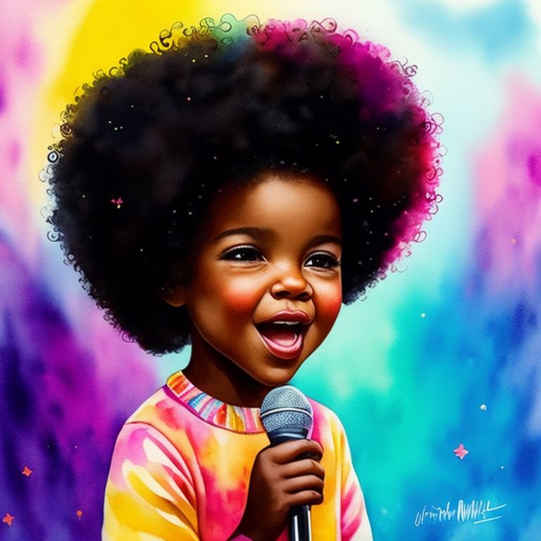 sameheron963 Lila the little black girl singing and growing in confidence