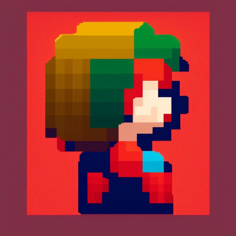 horrible-fly725-make-a-pixel-art-character-in-square-format-with-red-hair