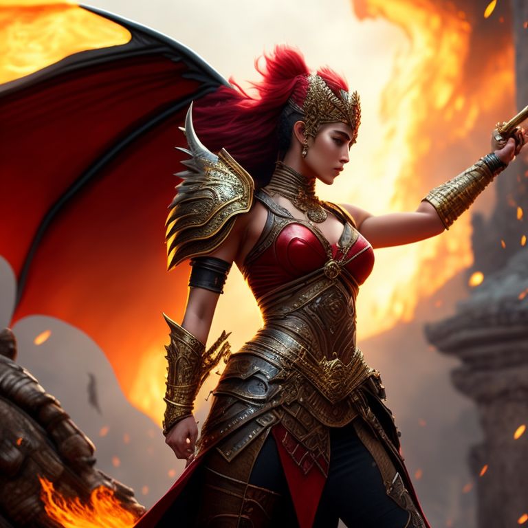 Female Warrior Armor Costume