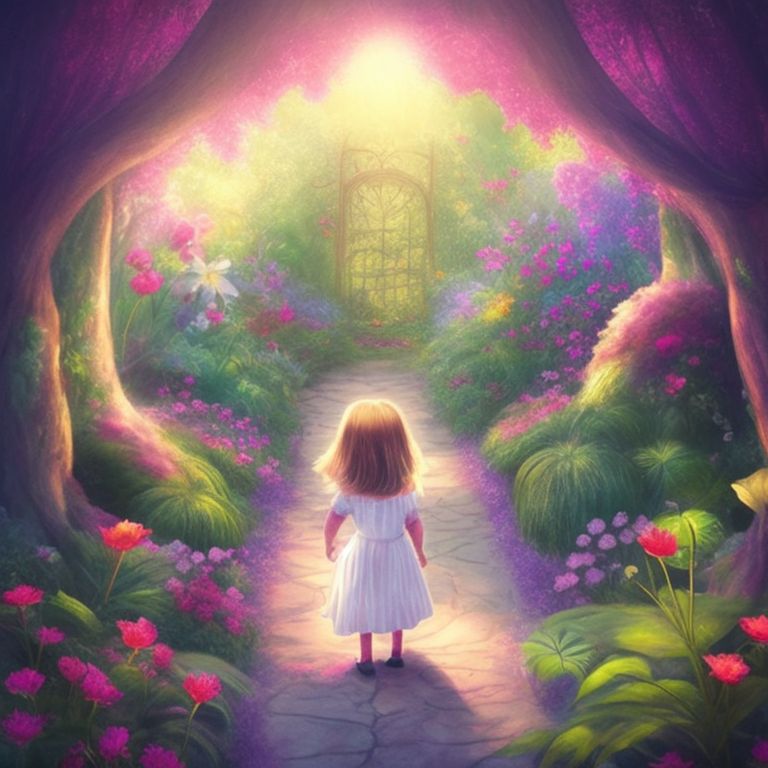 sillygull356 Lily's Garden Wonderland., One day, a little girl named