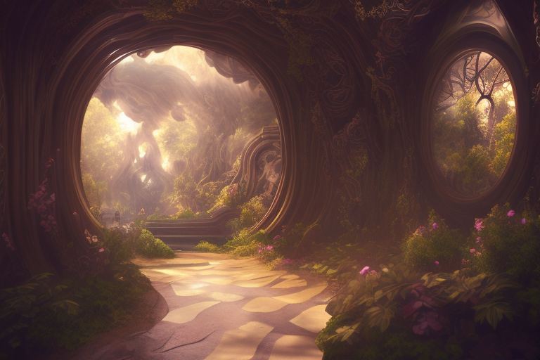 heathercooper Entrance to a rabbit hole inside of a massive outdoor