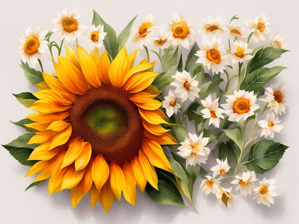 sunflower pastel color palette