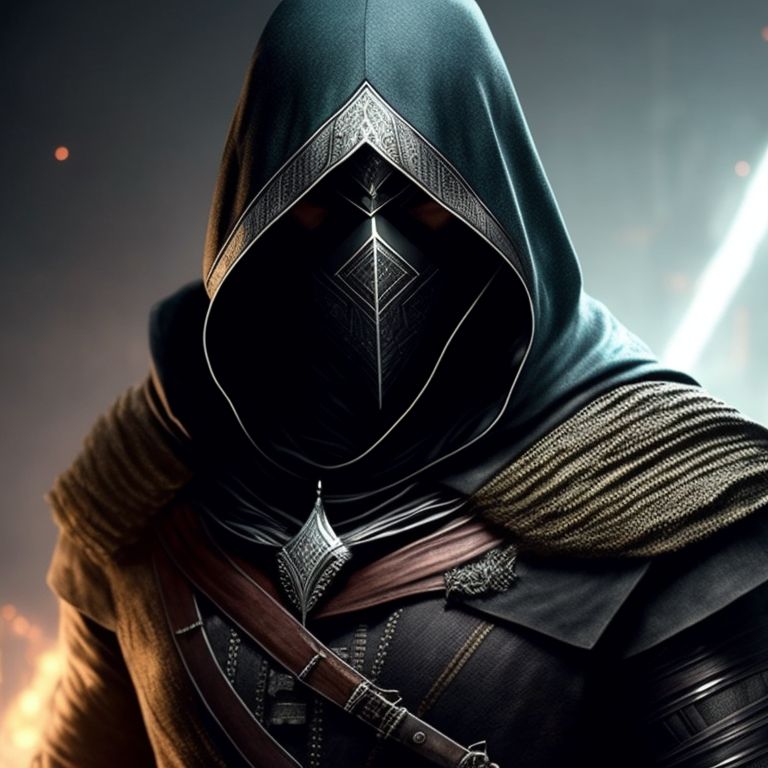 woozy-rabbit546: A man wearing clothes and a hood like in Assassin's ...