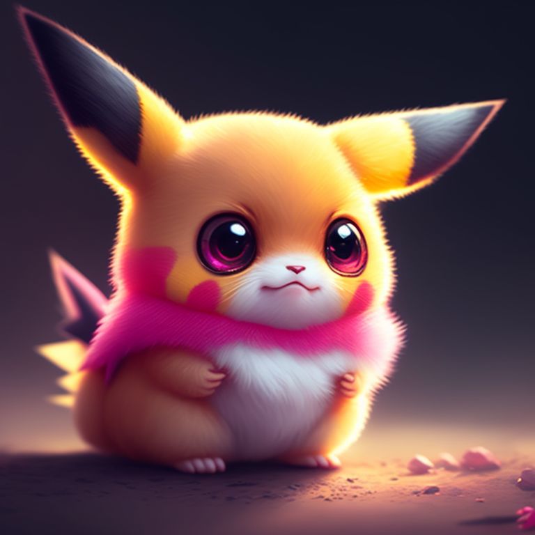 Pink pikachu