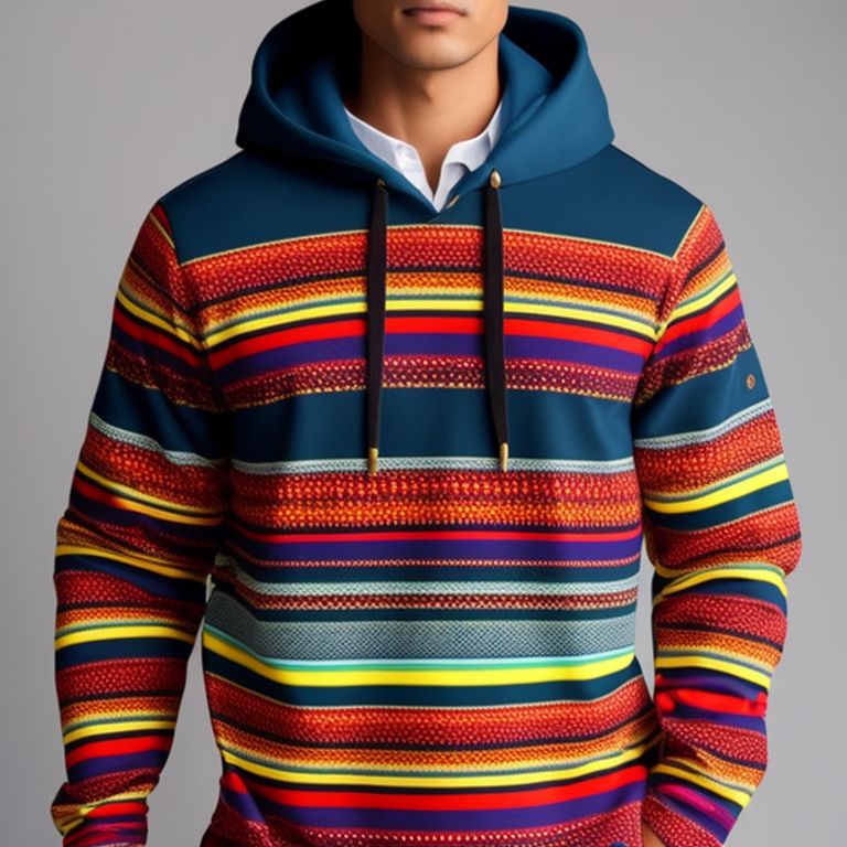 Navajo print store hoodie