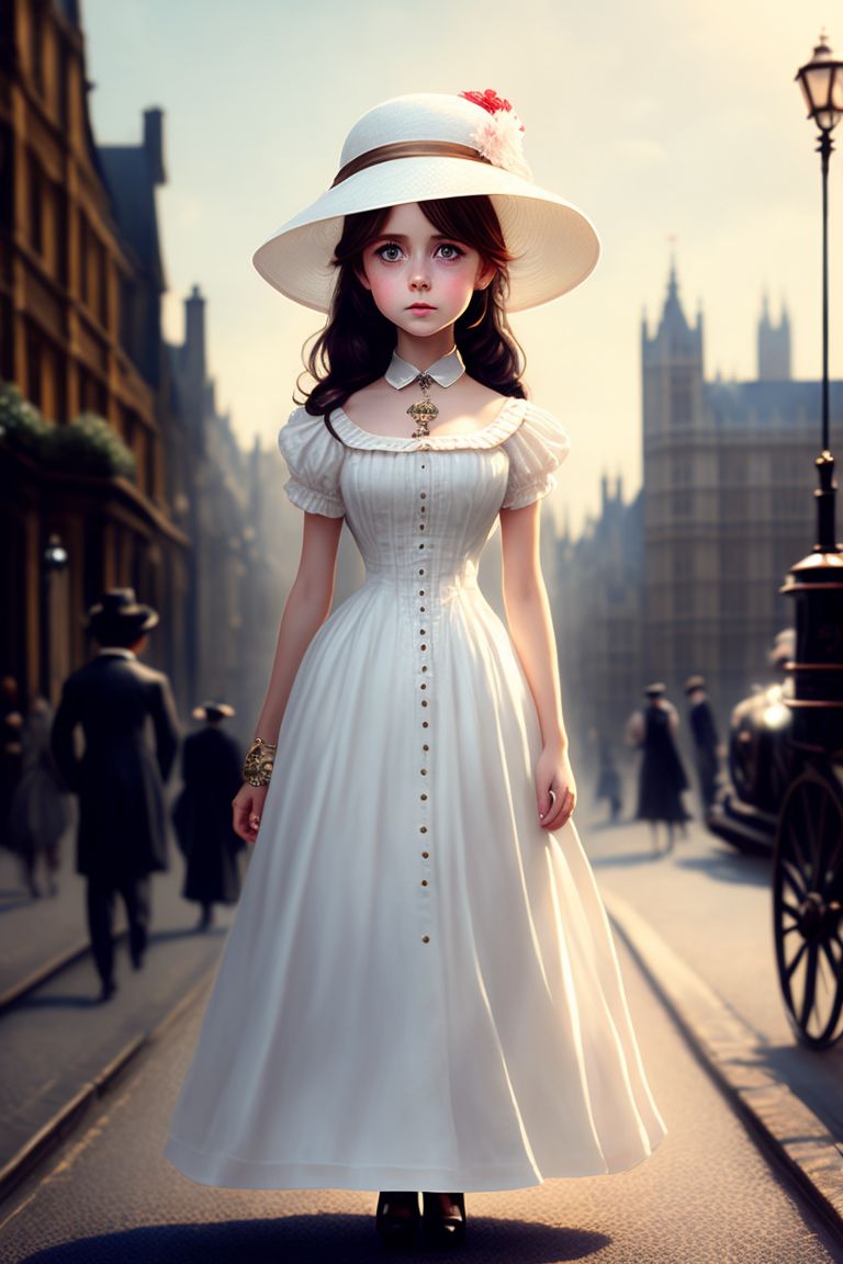 Annie Summer Victorian Chemise Dress