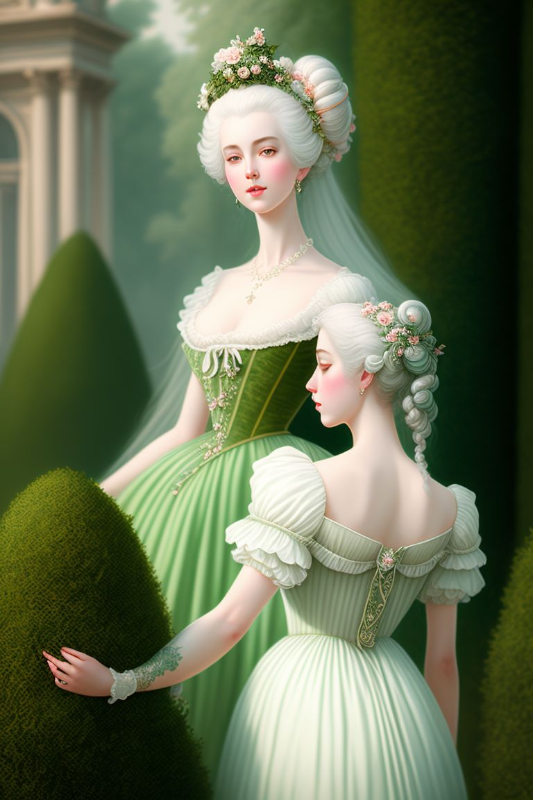 Rococo Style Dress