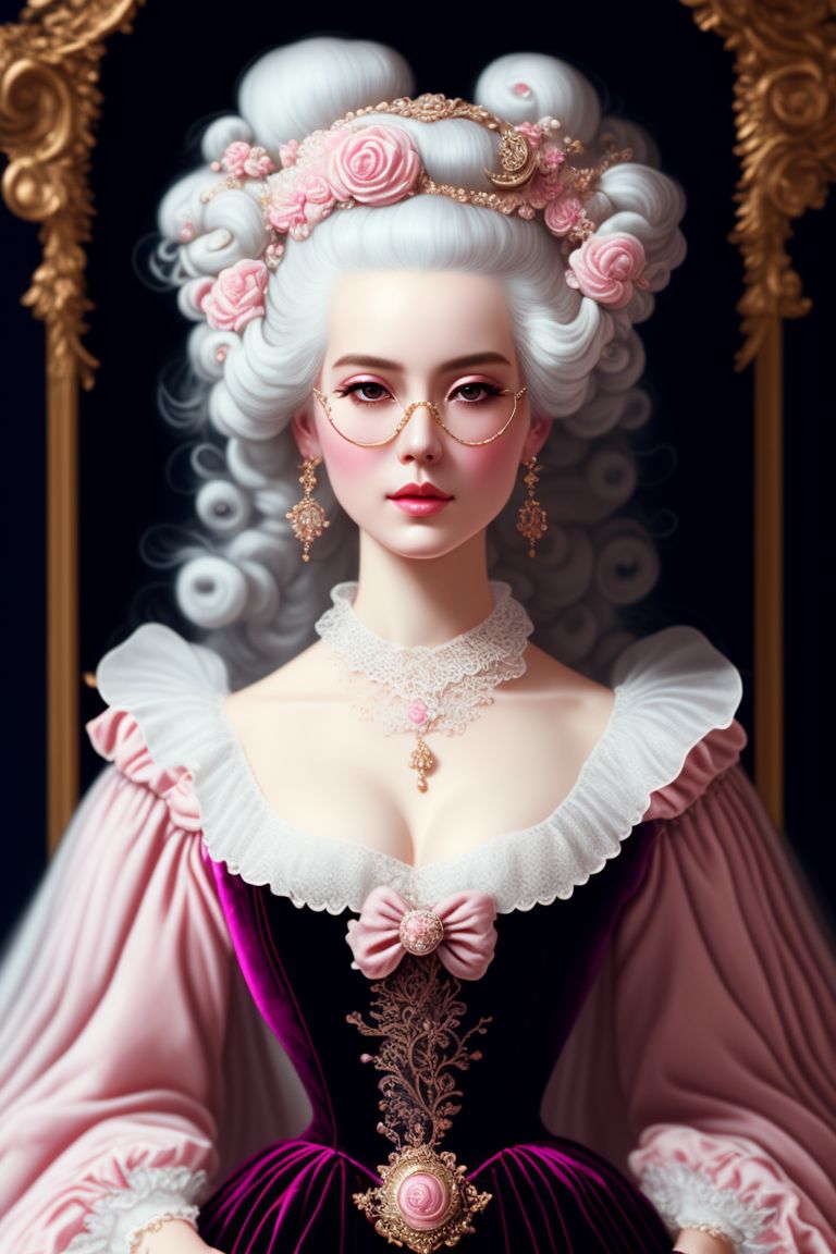 rococo hairstyle