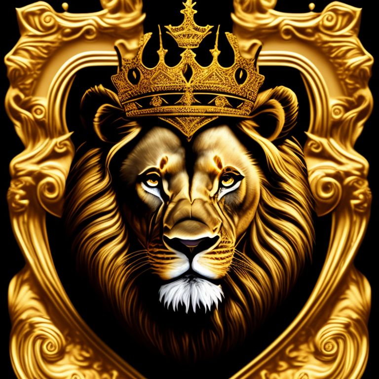 lion with crown logos