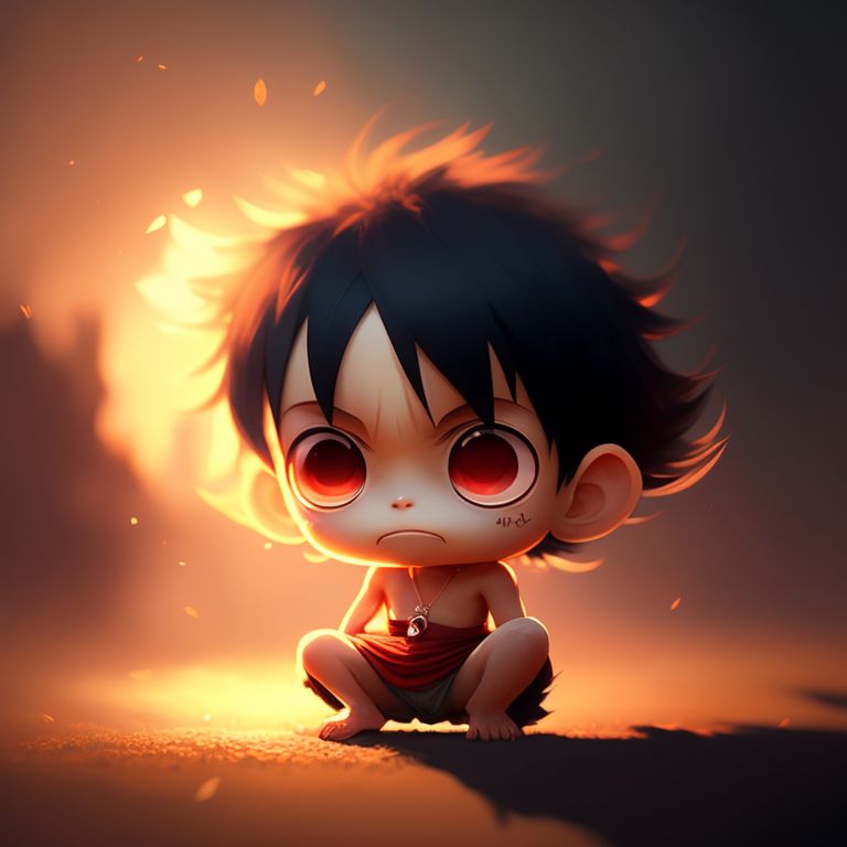 Đừng bỏ lỡ cơ hội được chiêm ngưỡng bức tranh về Luffy chibi xinh đẹp như thế này. Với cách vẽ đặc trưng của chibi, Luffy sẽ mang lại cho bạn những giây phút thư giãn và tươi mới sau một ngày làm việc mệt nhọc.