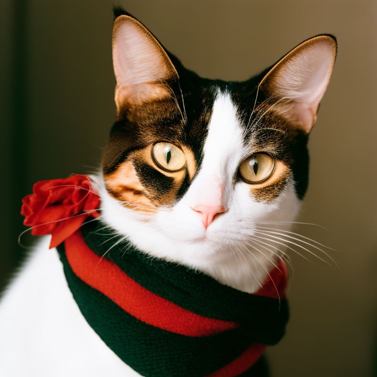 Gucci on sale cat scarf