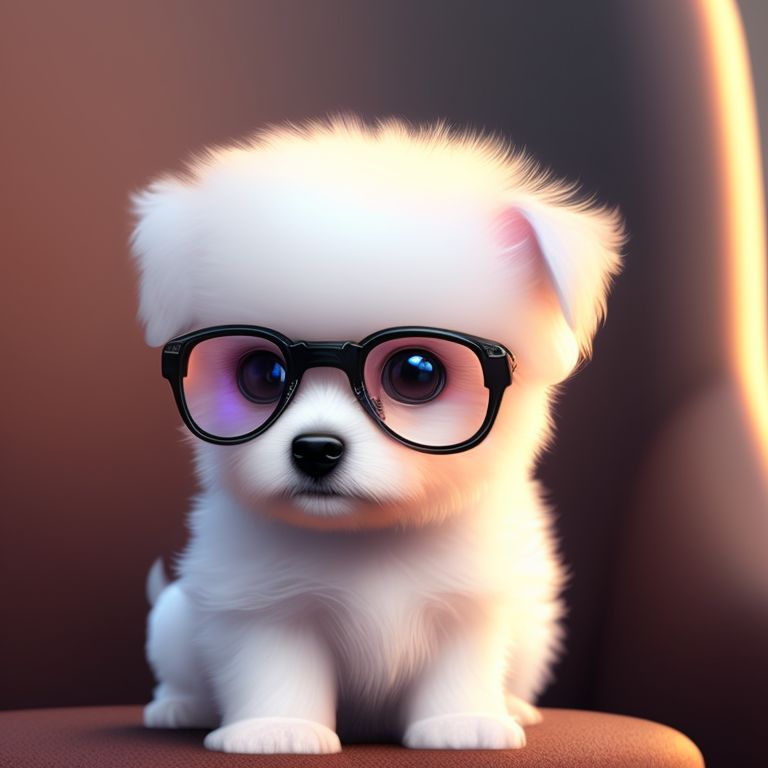 Cute puppies outlet white fluffy