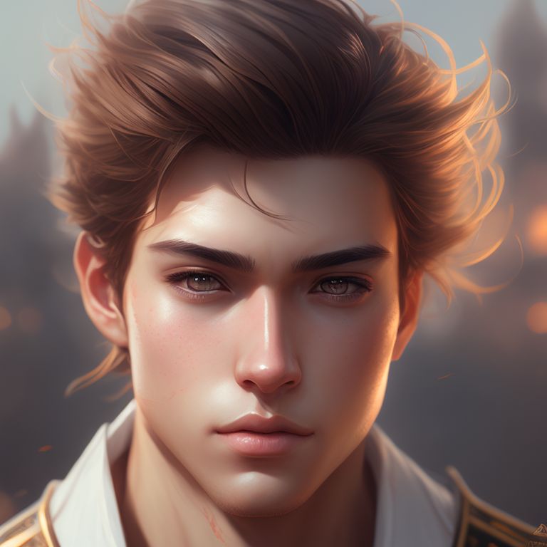 bossykoala459 A soft featured male with brown hair