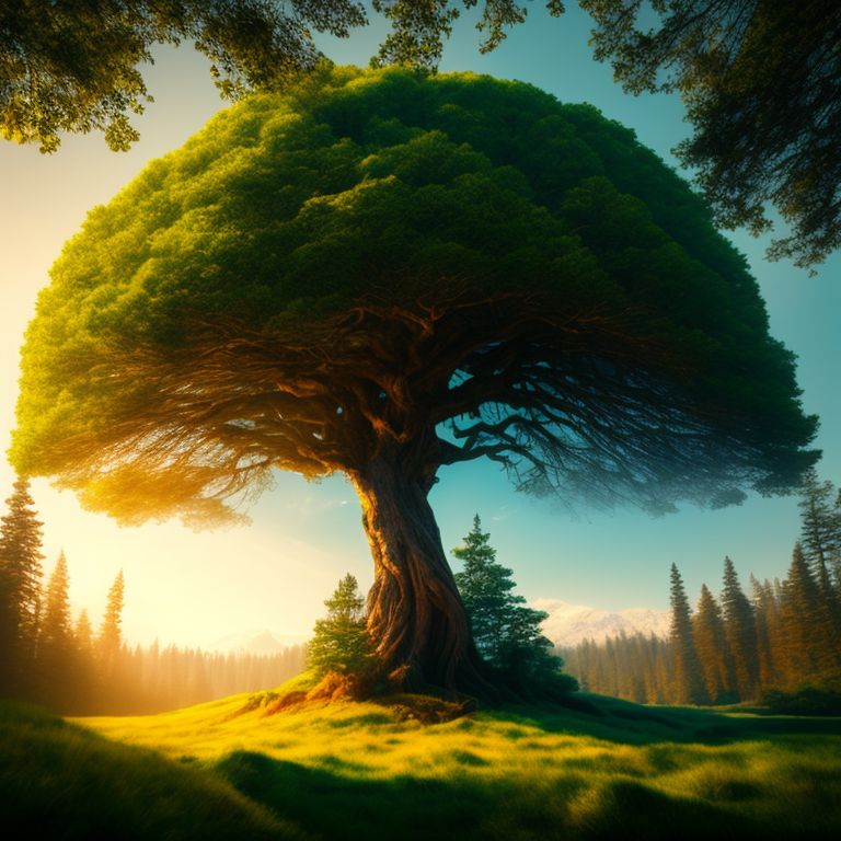 strangecod884 Big tree in the forest