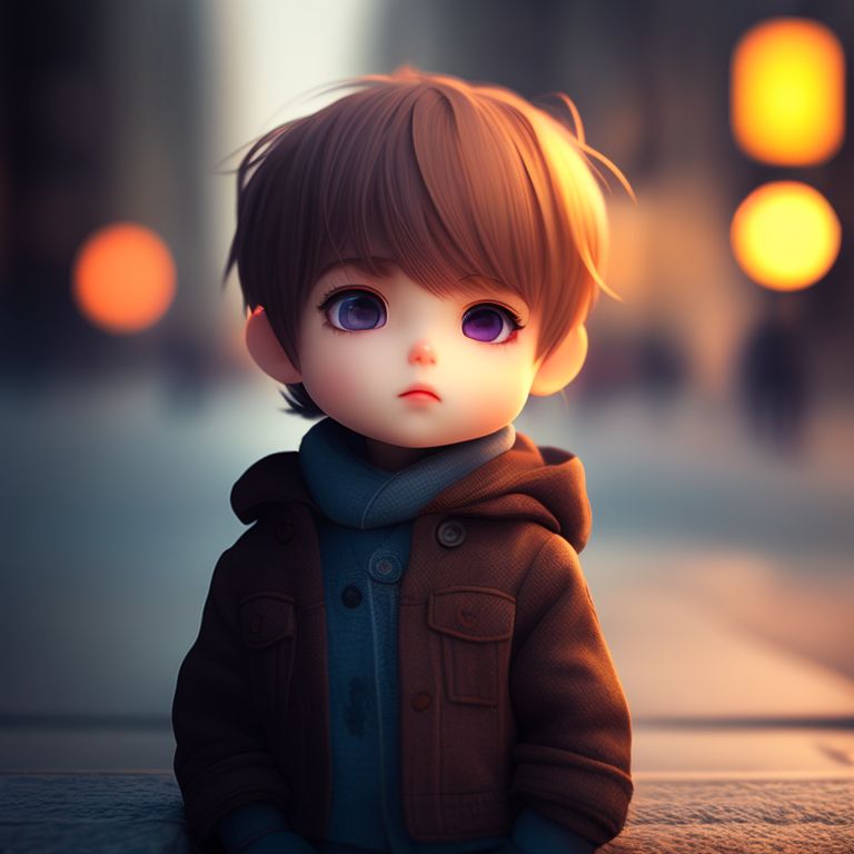 Sad best sale boy doll