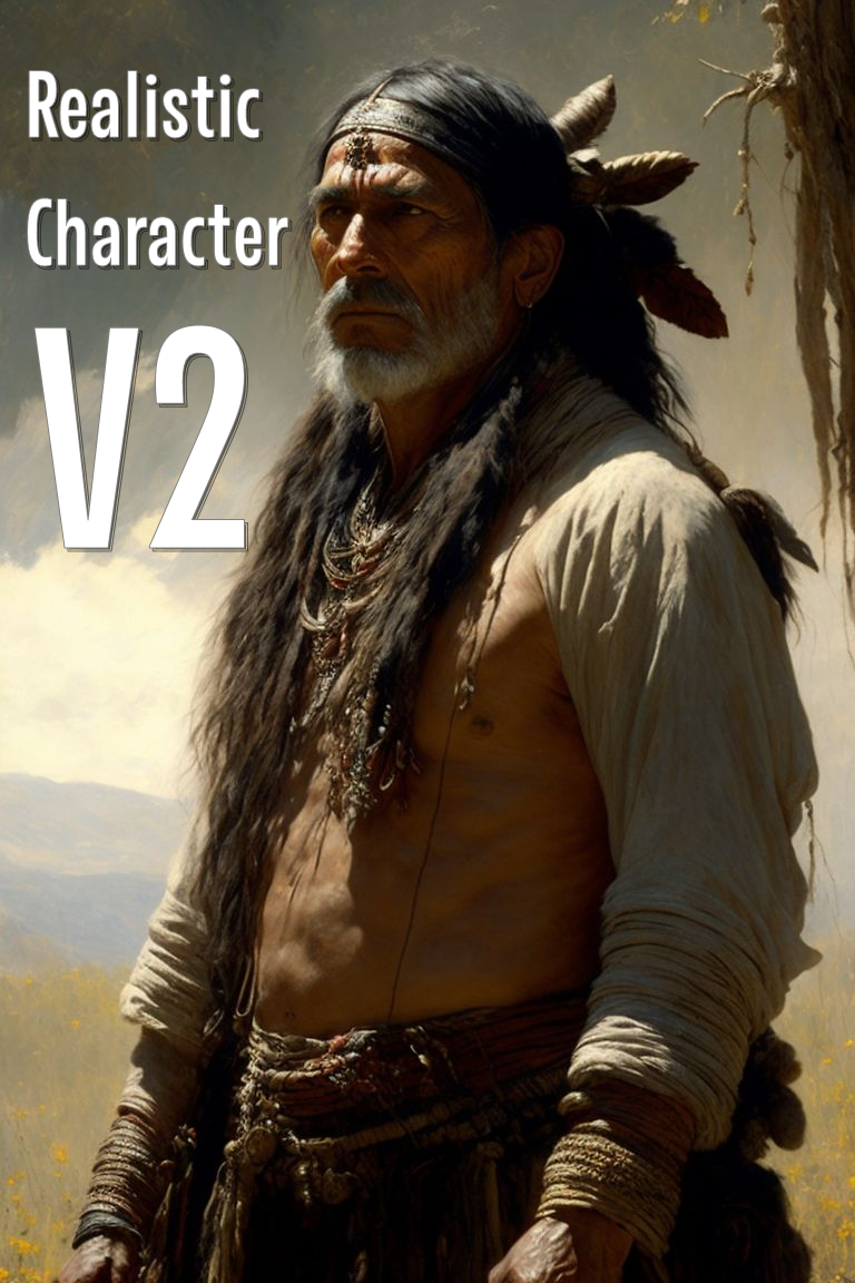 Realistic Character V4 | PromptHunt Template
