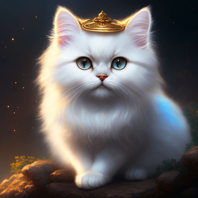 White persian kitten with best sale blue eyes