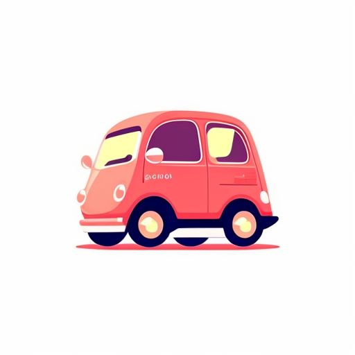 16 Mini Cars Kawaii Sticker Ideas Illustration Cute Cartoon