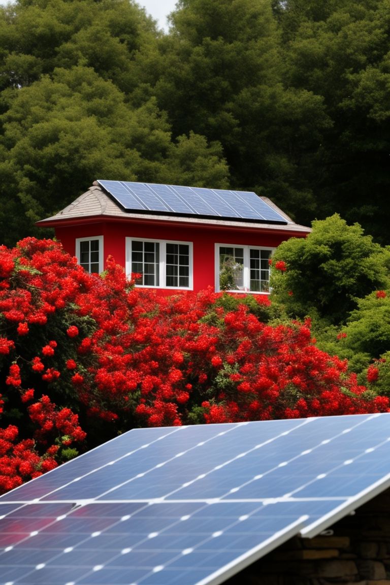 leadingbee50 a red viburnum with many berries