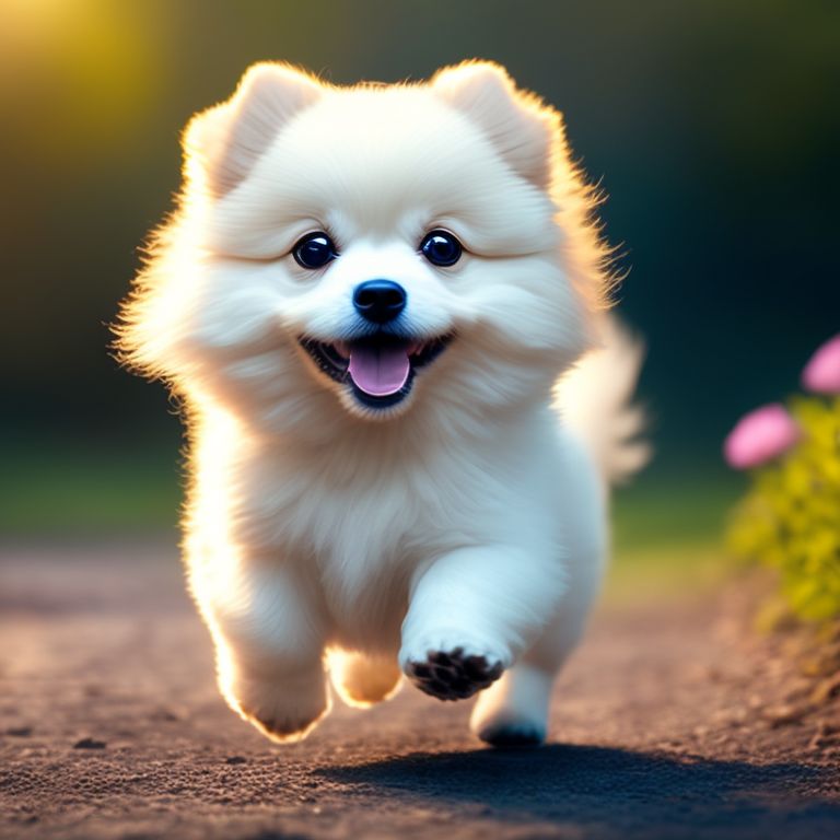 Pomeranian and hot sale golden retriever