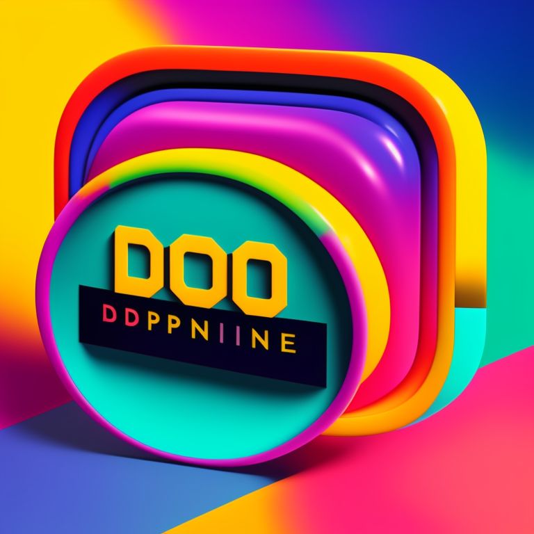 loose-mouse459: logo for a brand called Dopamine Den . include a ...