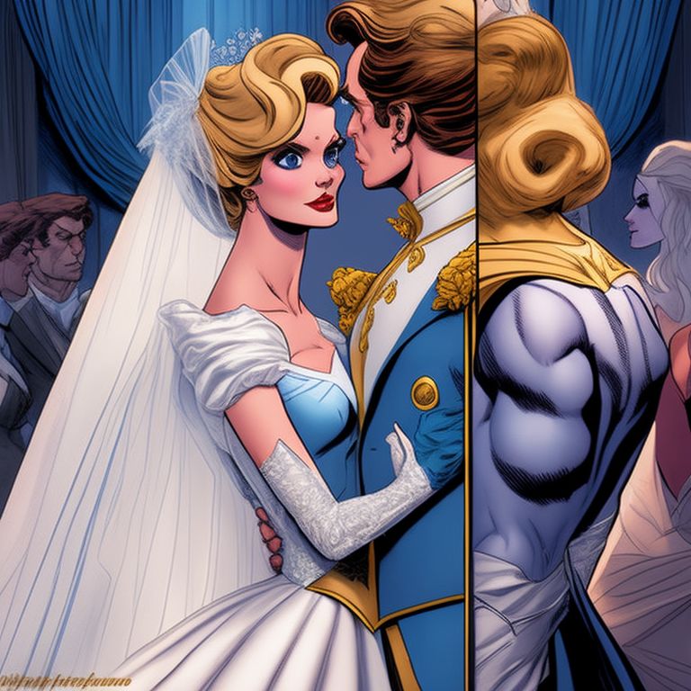 ArtStation - Cinderella and Prince Charming